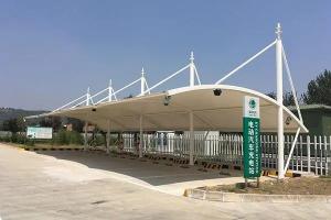 沽源县膜结构停车棚